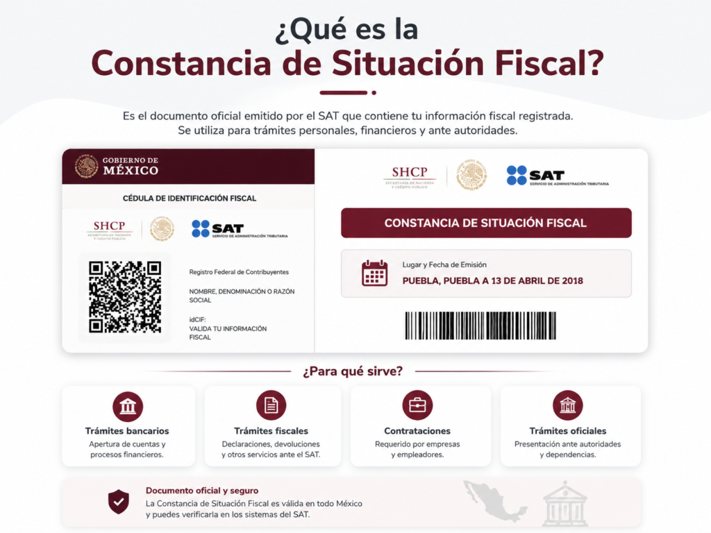 Constancia de Situación Fiscal