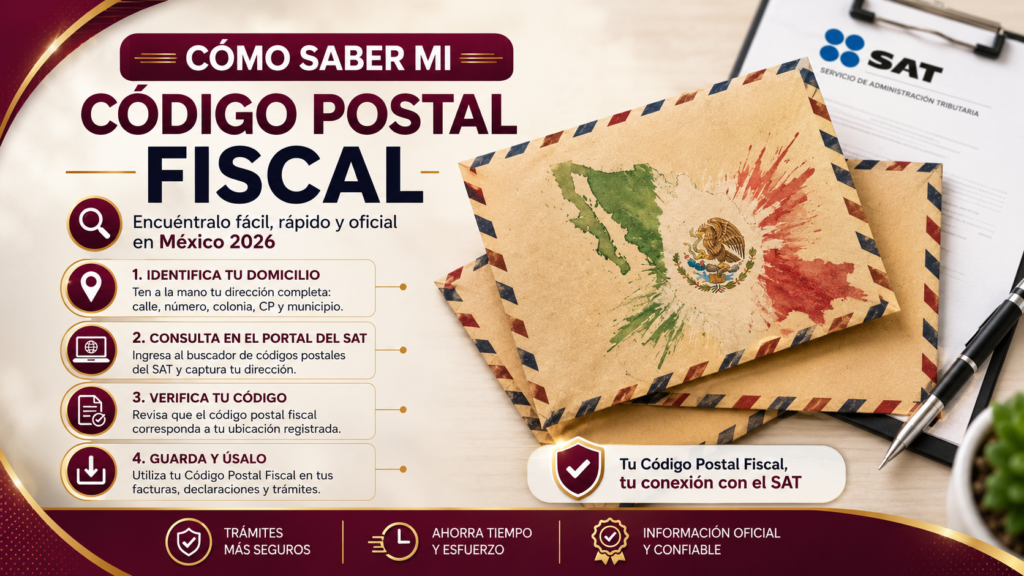 Cómo Saber Mi Código Postal Fiscal